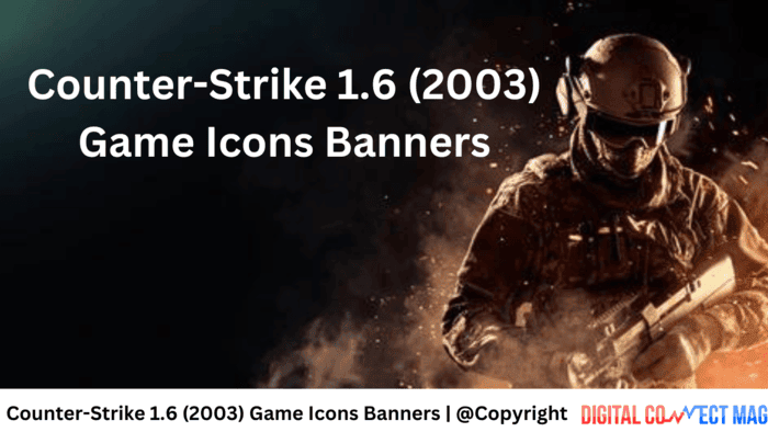 Counter-Strike 1.6 (2003) Game Icons Banners