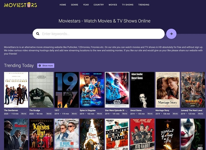 best website for movies
