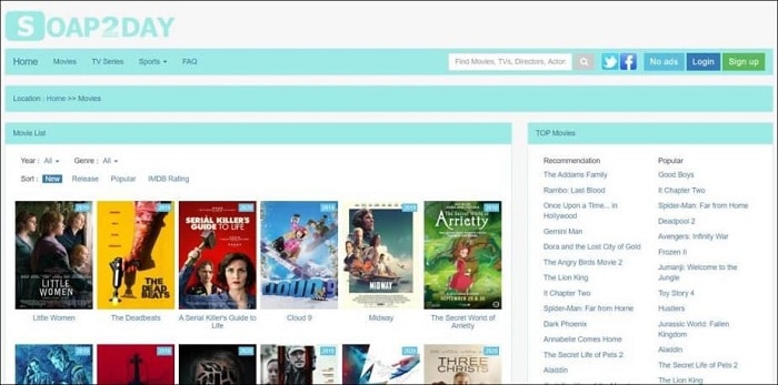unique online movie sites without registration