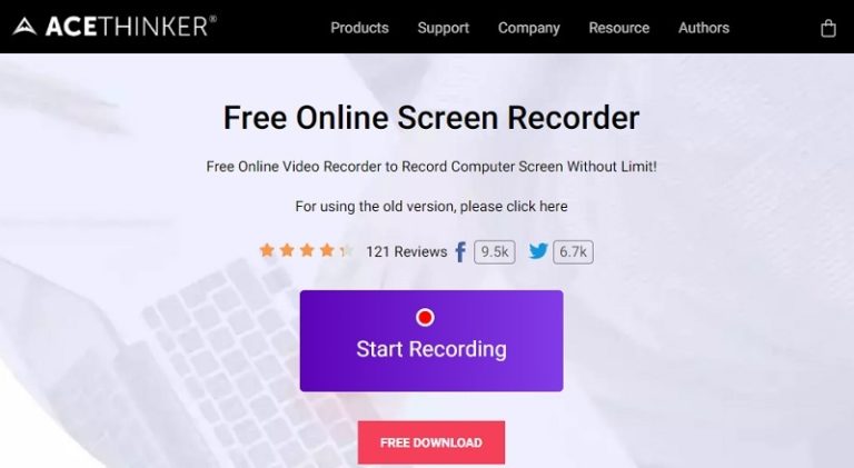 web based screen recorder
