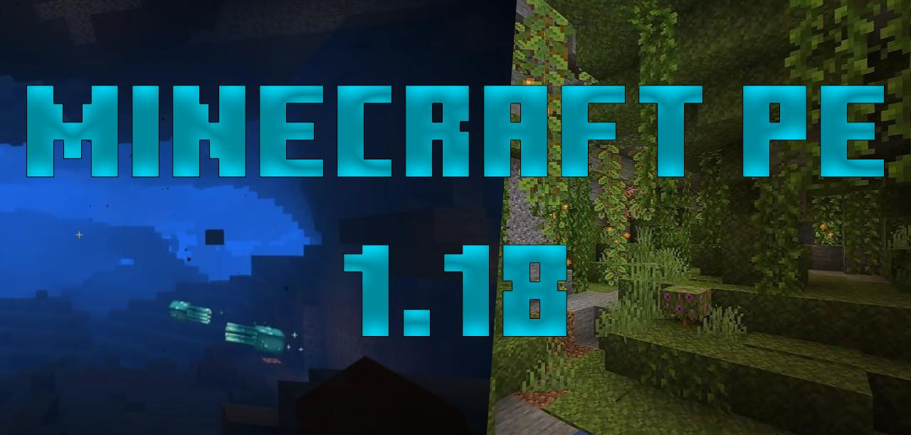 Download Minecraft PE 1.18.30 apk free: Caves & Cliffs Part 2